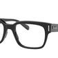 Ray-Ban Optical JEFFREY RX5388 Square Eyeglasses  2000-BLACK 53-20-150 - Color Map black