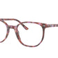 Ray-Ban Optical ELLIOT RX5397 Irregular Eyeglasses  8175-BROWN & VIOLET HAVANA 50-19-145 - Color Map havana