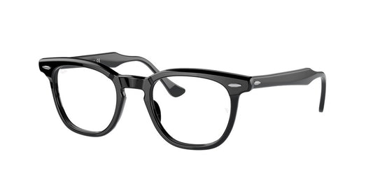 Ray-Ban Optical HAWKEYE RX5398 Square Eyeglasses  2000-BLACK 48-21-145 - Color Map black