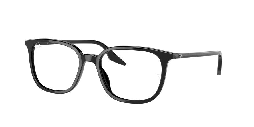 Ray-Ban Optical RX5406F Square Eyeglasses  2000-BLACK 54-18-150 - Color Map black