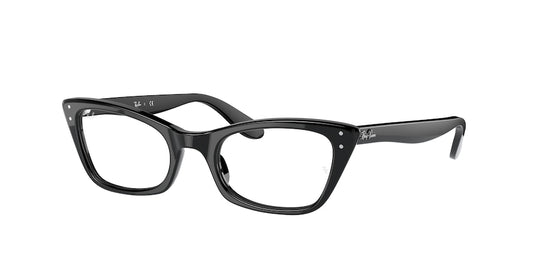 Ray-Ban Optical LADY BURBANK RX5499 Cat Eye Eyeglasses  2000-BLACK 51-20-140 - Color Map black