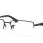 Ray-Ban Optical RX6285 Rectangle Eyeglasses  2503-MATTE BLACK 53-18-140 - Color Map black