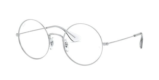Ray-Ban Optical JA-JO RX6392 Round Eyeglasses  2968-SILVER 53-20-145 - Color Map silver