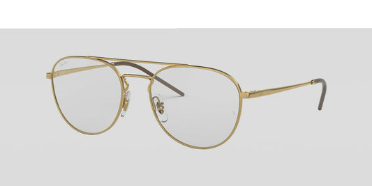 Ray-Ban Optical RX6414 Phantos Eyeglasses  2500-ARISTA 55-18-140 - Color Map gold