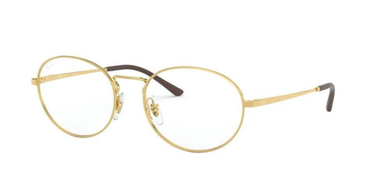 Ray-Ban Optical RX6439 Oval Eyeglasses  2500-GOLD 54-18-140 - Color Map gold