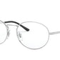 Ray-Ban Optical RX6439 Oval Eyeglasses  2501-SILVER 54-18-140 - Color Map silver