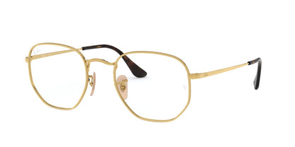 Ray-Ban Optical RX6448 Irregular Eyeglasses  2500-ARISTA 48-21-145 - Color Map gold