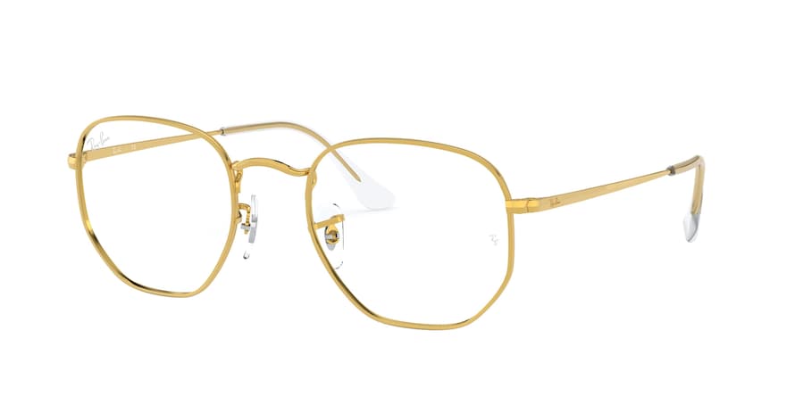 Ray-Ban Optical RX6448 Irregular Eyeglasses  3086-LEGEND GOLD 54-21-145 - Color Map gold