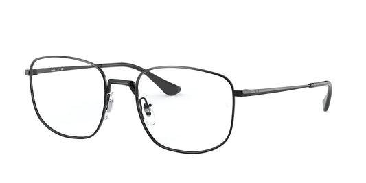 Ray-Ban Optical RX6457 Square Eyeglasses  2509-BLACK 51-19-145 - Color Map black