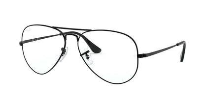 Ray-Ban Optical AVIATOR RX6489 Pilot Eyeglasses  2503-MATTE BLACK 58-14-140 - Color Map black