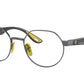 Ray-Ban Optical RX6492M Irregular Eyeglasses  F030-GUNMETAL 51-19-145 - Color Map gunmetal