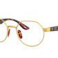 Ray-Ban Optical RX6492M Irregular Eyeglasses  F076-MATTE ARISTA 51-19-145 - Color Map gold