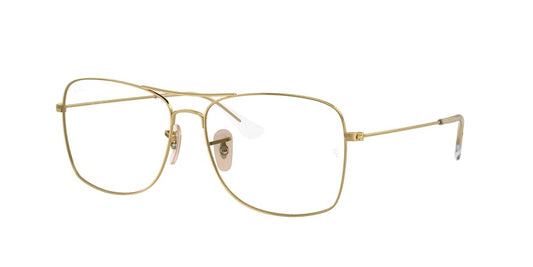 Ray-Ban Optical RX6498 Square Eyeglasses  2500-ARISTA 57-15-145 - Color Map gold