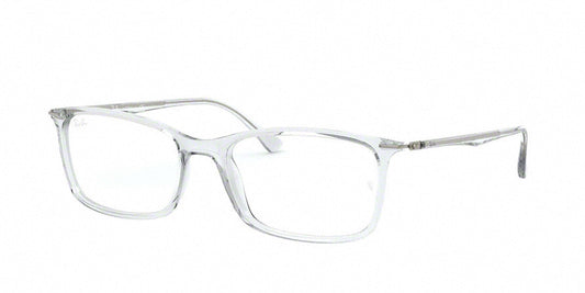 Ray-Ban Optical RX7031 Square Eyeglasses  2001-TRANSPARENT 53-17-140 - Color Map clear