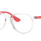 Ray-Ban Optical ERIKA RX7046 Phantos Eyeglasses  5950-TRANSPARENT 51-18-140 - Color Map clear