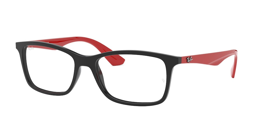 Ray-Ban Optical RX7047 Square Eyeglasses  2475-BLACK 56-17-145 - Color Map black