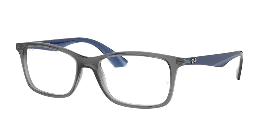 Ray-Ban Optical RX7047 Square Eyeglasses  5769-TRANSPARENT GREY 56-17-145 - Color Map grey
