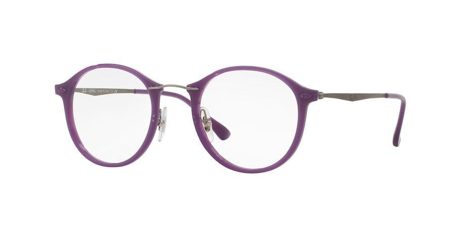 Ray-Ban Optical RX7073 Phantos Eyeglasses  5617-SHINY VIOLET 49-21-140 - Color Map violet
