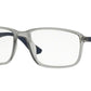 Ray-Ban Optical RX7084F Rectangle Eyeglasses  5635-GREY 58-18-145 - Color Map grey