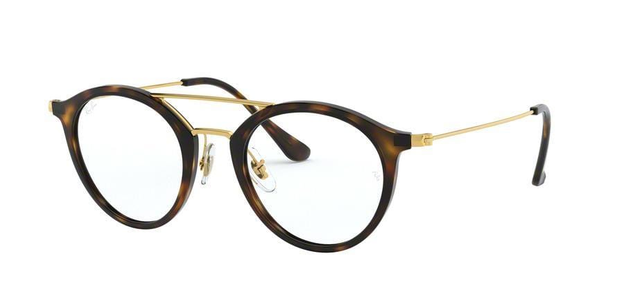 Ray-Ban Optical RX7097 Phantos Eyeglasses  2012-HAVANA 49-21-145 - Color Map havana