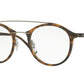 Ray-Ban Optical RX7111 Phantos Eyeglasses  5200-MATTE HAVANA 49-21-140 - Color Map havana