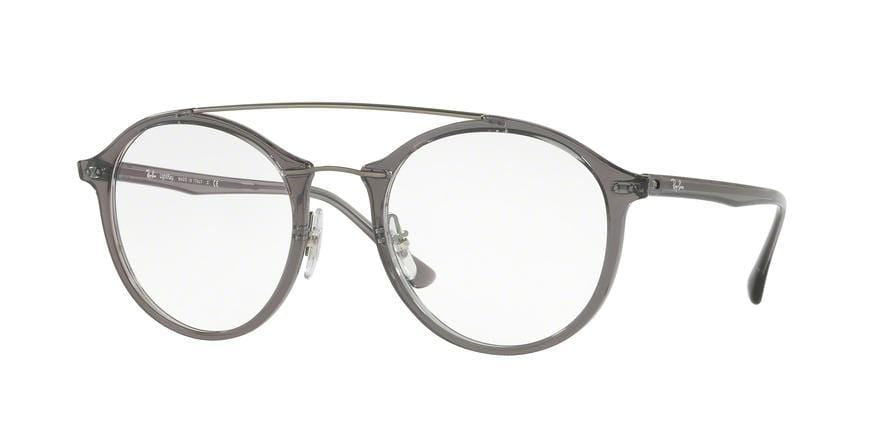 Ray-Ban Optical RX7111 Phantos Eyeglasses  5620-SHINY GREY 51-21-140 - Color Map grey