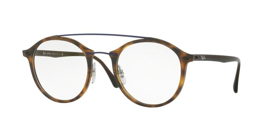 Ray-Ban Optical RX7111 Phantos Eyeglasses  5692-MATTE HAVANA 49-21-140 - Color Map havana