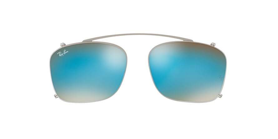 Ray-Ban Optical RX7131C Square Clip-On  2501B7-SILVER 53-19-0 - Color Map silver