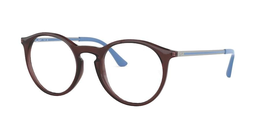 Ray-Ban Optical RX7132 Phantos Eyeglasses  5720-OPAL BROWN 50-20-145 - Color Map brown
