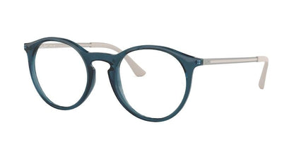 Ray-Ban Optical RX7132 Phantos Eyeglasses  5721-TRANSPARENT BLUE 50-20-145 - Color Map blue
