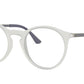 Ray-Ban Optical RX7132 Phantos Eyeglasses  5782-RUBBER TRASPARENT 48-20-145 - Color Map clear