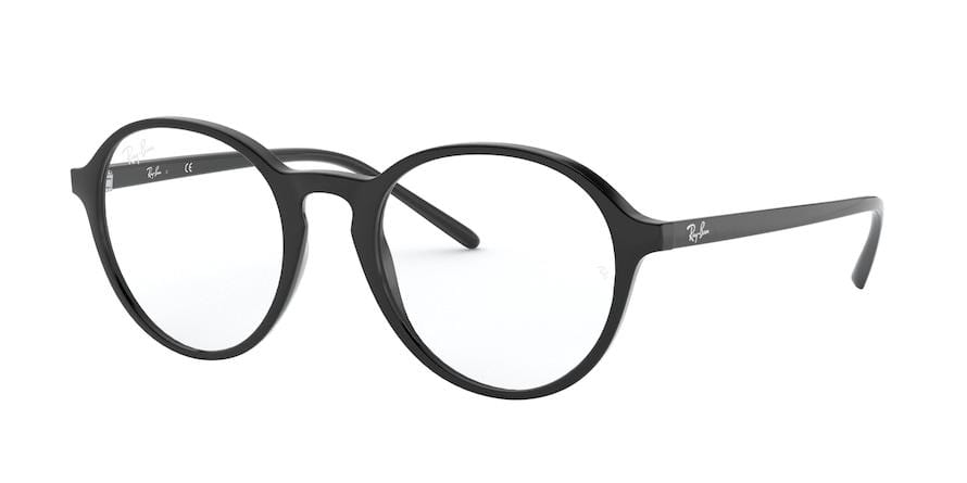 Ray-Ban Optical RX7173F Phantos Eyeglasses  2000-BLACK 51-20-145 - Color Map black