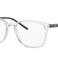 Ray-Ban Optical RX7185 Square Eyeglasses  5943-TRANSPARENT 52-18-145 - Color Map clear
