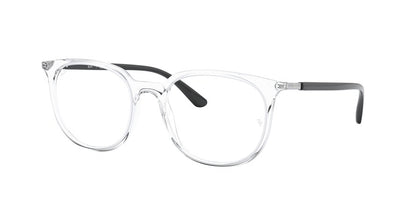 Ray-Ban Optical RX7190 Square Eyeglasses  5943-TRANSPARENT 53-19-145 - Color Map clear