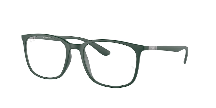 Ray-Ban Optical RX7199 Square Eyeglasses  8062-SAND GREEN 54-18-145 - Color Map green