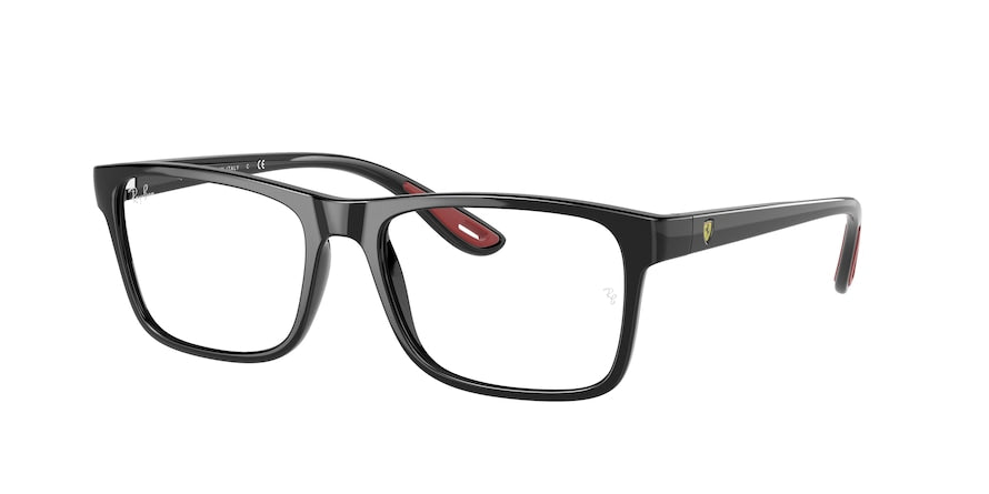 Ray-Ban Optical RX7205M Rectangle Eyeglasses  F601-BLACK 54-17-145 - Color Map black