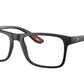 Ray-Ban Optical RX7205M Rectangle Eyeglasses  F650-MATTE BLACK 54-17-145 - Color Map black