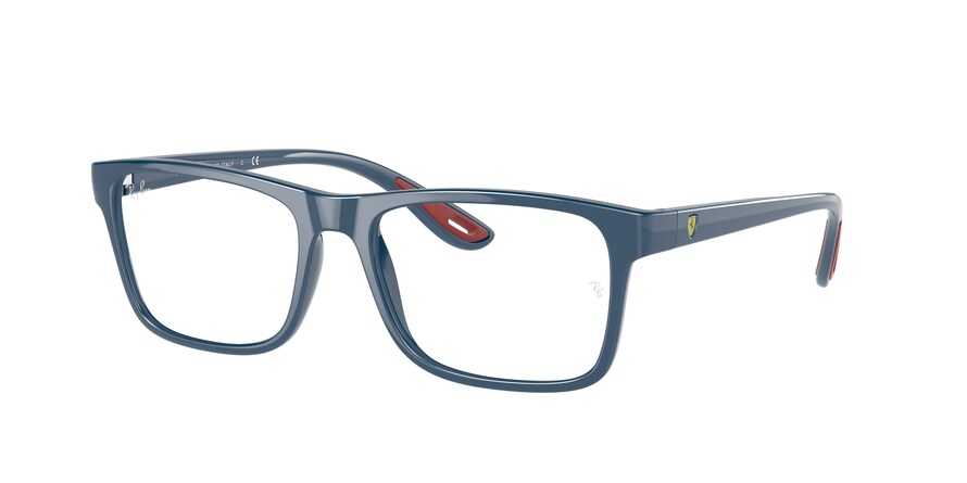 Ray-Ban Optical RX7205M Rectangle Eyeglasses  F669-BLUE VALLARTA 54-17-145 - Color Map blue