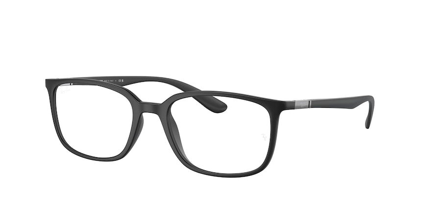 Ray-Ban Optical RX7208 Pillow Eyeglasses  5204-MATTE BLACK 54-18-145 - Color Map black