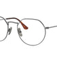 Ray-Ban Optical RX8165V Irregular Eyeglasses  1238-GUNMETAL 51-20-145 - Color Map gunmetal