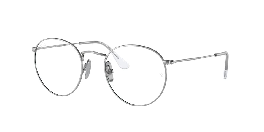 Ray-Ban Optical ROUND RX8247V Square Eyeglasses  1224-SILVER 50-21-145 - Color Map silver