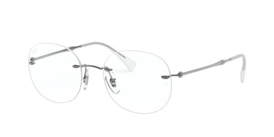 Ray-Ban Optical RX8747 Phantos Eyeglasses  1000-GUNMETAL 50-18-140 - Color Map gunmetal