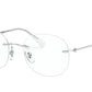 Ray-Ban Optical RX8747 Phantos Eyeglasses  1002-SILVER 50-18-140 - Color Map silver
