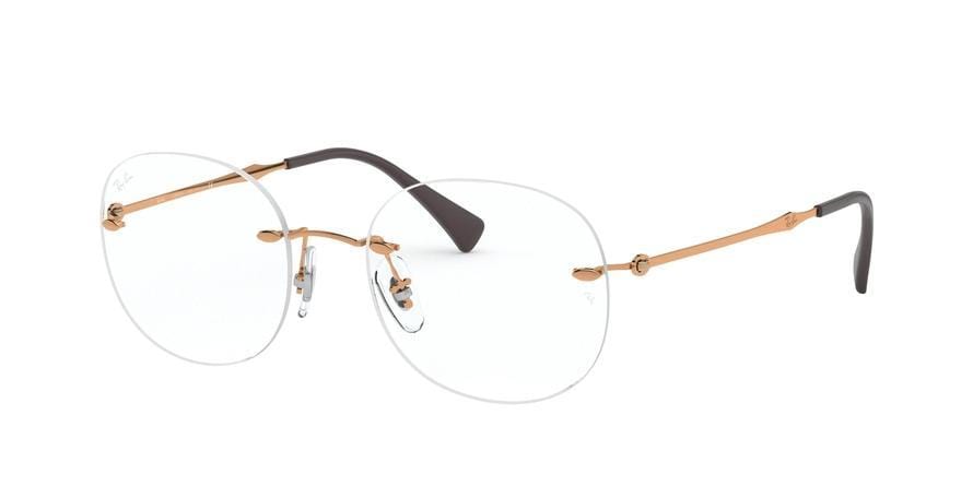 Ray-Ban Optical RX8747 Phantos Eyeglasses  1131-LIGHT BROWN 50-18-140 - Color Map bronze/copper