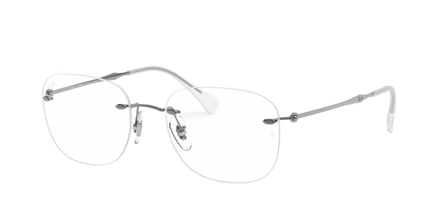Ray-Ban Optical RX8748 Square Eyeglasses  1000-GUNMETAL 52-18-140 - Color Map gunmetal