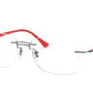 Ray-Ban Optical RX8750 Square Eyeglasses  1192-GUNMETAL 56-17-140 - Color Map gunmetal