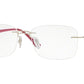 Ray-Ban Optical RX8750 Square Eyeglasses  1195-SILVER 56-17-140 - Color Map silver