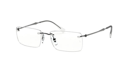 Ray-Ban Optical RX8755 Square Eyeglasses  1000-GUNMETAL 56-17-140 - Color Map gunmetal