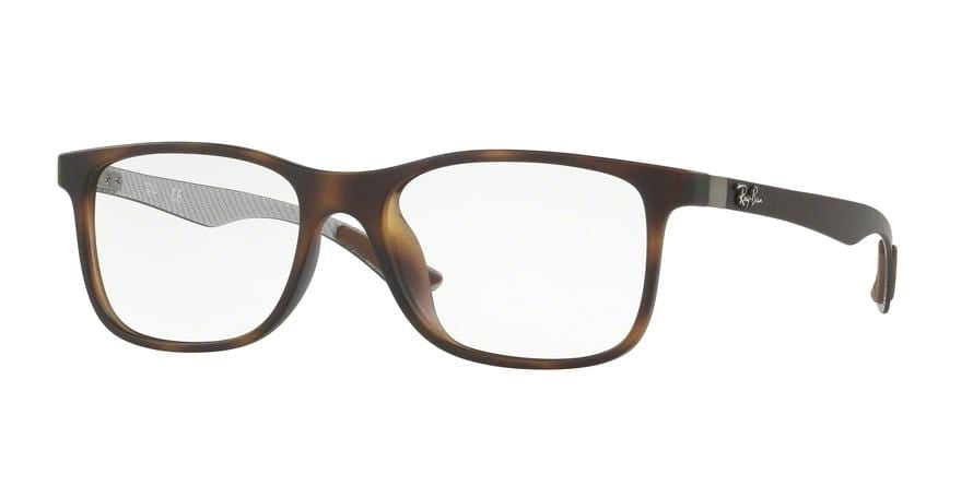 Ray-Ban Optical RX8903F Square Eyeglasses  5200-MATTE HAVANA 55-18-145 - Color Map havana