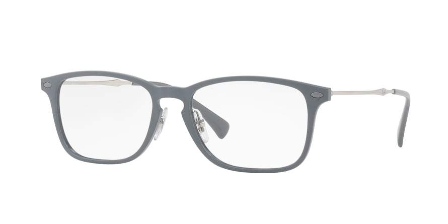 Ray-Ban Optical RX8953 Square Eyeglasses  8026-LIGHT GREY GRAPHENE 56-17-145 - Color Map grey